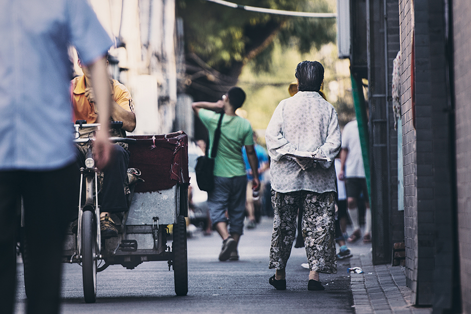 people walking